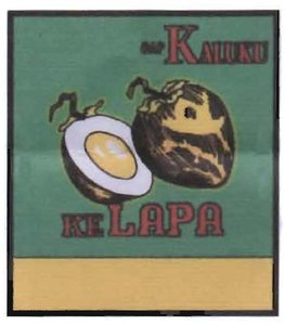 Trademark KALUKU KELAPA + Lukisan Buah Kelapa