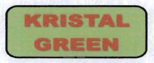 Trademark KRISTAL GREEN