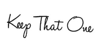 Trademark KEEP THAT ONE