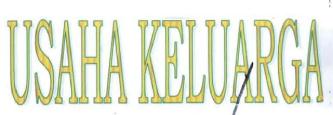 Trademark USAHA KELUARGA