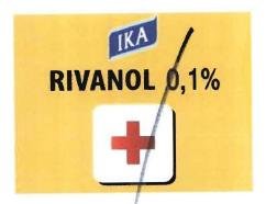 Trademark IKA RIVANOL 0,1 %