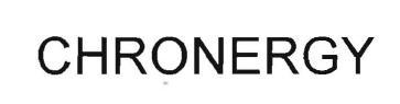 Trademark CHRONERGY