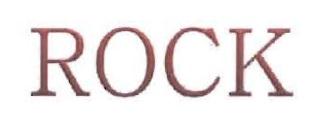 Trademark ROCK