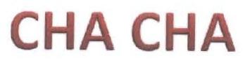 Trademark CHA CHA
