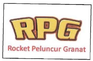 Trademark RPG Rocket Peluncur Granat