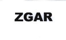 Trademark ZGAR