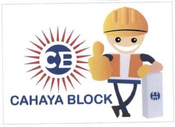 Trademark CB singkatan dari CAHAYA BLOCK