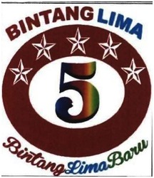 Trademark BINTANG LIMA BARU + LOGO