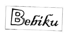 Trademark Bebiku