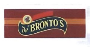 Trademark de'BRONTO'S = Suatu Penamaan