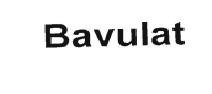 Trademark BAVULAT