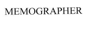 Trademark MEMOGRAPHER