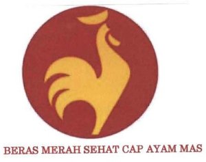 Trademark BERAS MERAH SEHAT CAP AYAM MAS + LOGO