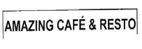 Trademark AMAZING CAFE & RESTO