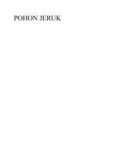 Trademark POHON JERUK