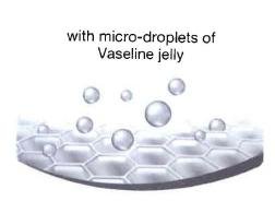 Trademark WITH MICRO-DROPLETS OF VASELINE JELLY