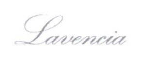 Trademark LAVENCIA