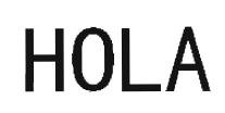 Trademark HOLA