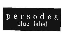 Trademark persodea blue label