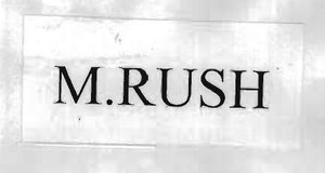 Trademark M.RUSH