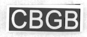 Trademark CBGB