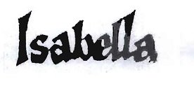 Trademark ISABELLA