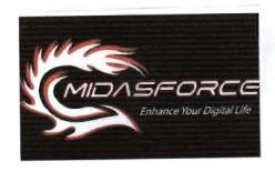 Trademark MIDASFORCE + LOGO