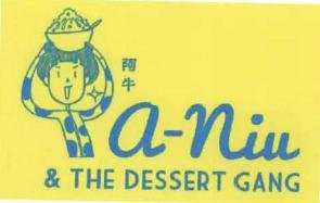 Trademark A-NIU & THE DESSERT GANG + LOGO ORANG