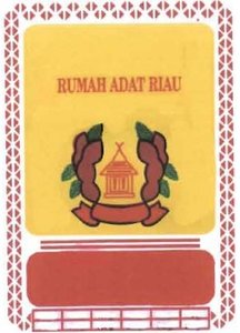 Trademark RUMAH ADAT RIAU + LUKISAN RUMAH & ASAM