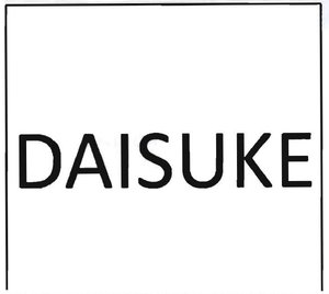 Trademark DAISUKE