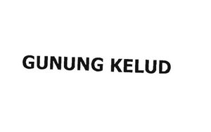 Trademark GUNUNG KELUD