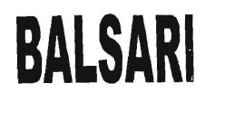 Trademark BALSARI