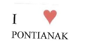 Trademark I (GAMBAR HATI/LOVE) PONTIANAK