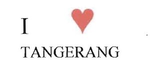 Trademark I (GAMBAR HATI/LOVE) TANGERANG