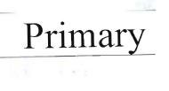 Trademark PRIMARY