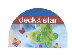 Trademark DECK@ STAR + Logo