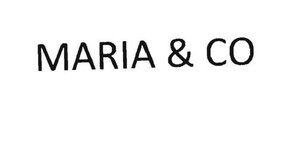 Trademark MARIA & CO