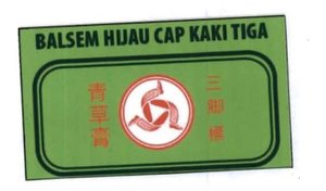 Trademark BALSEM HIJAU CAP KAKI TIGA