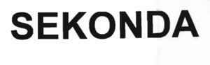 Trademark SEKONDA