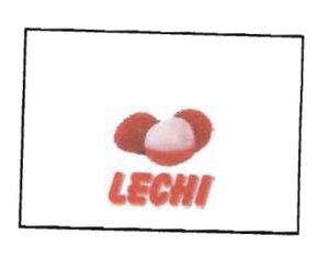 Trademark LECHI + lukisan