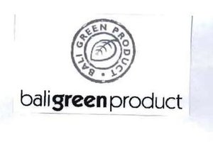 Trademark BALI GREEN PRODUCT