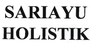 Trademark SARIAYU HOLISTIK