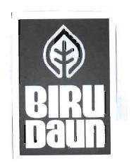 Trademark BIRU DAUN + LOGO