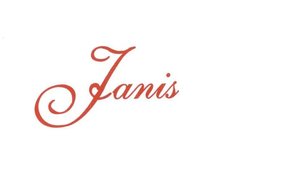 Trademark JANIS