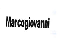 Trademark MARCOGIOVANNI