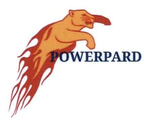 Trademark POWERPARD + Lukisan Harimau