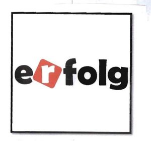 Trademark ERFOLG