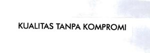 Trademark KUALITAS TANPA KOMPROMI