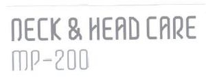 Trademark NECK & HEAD CARE MP-200