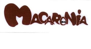 Trademark MACARONIA & LOGO